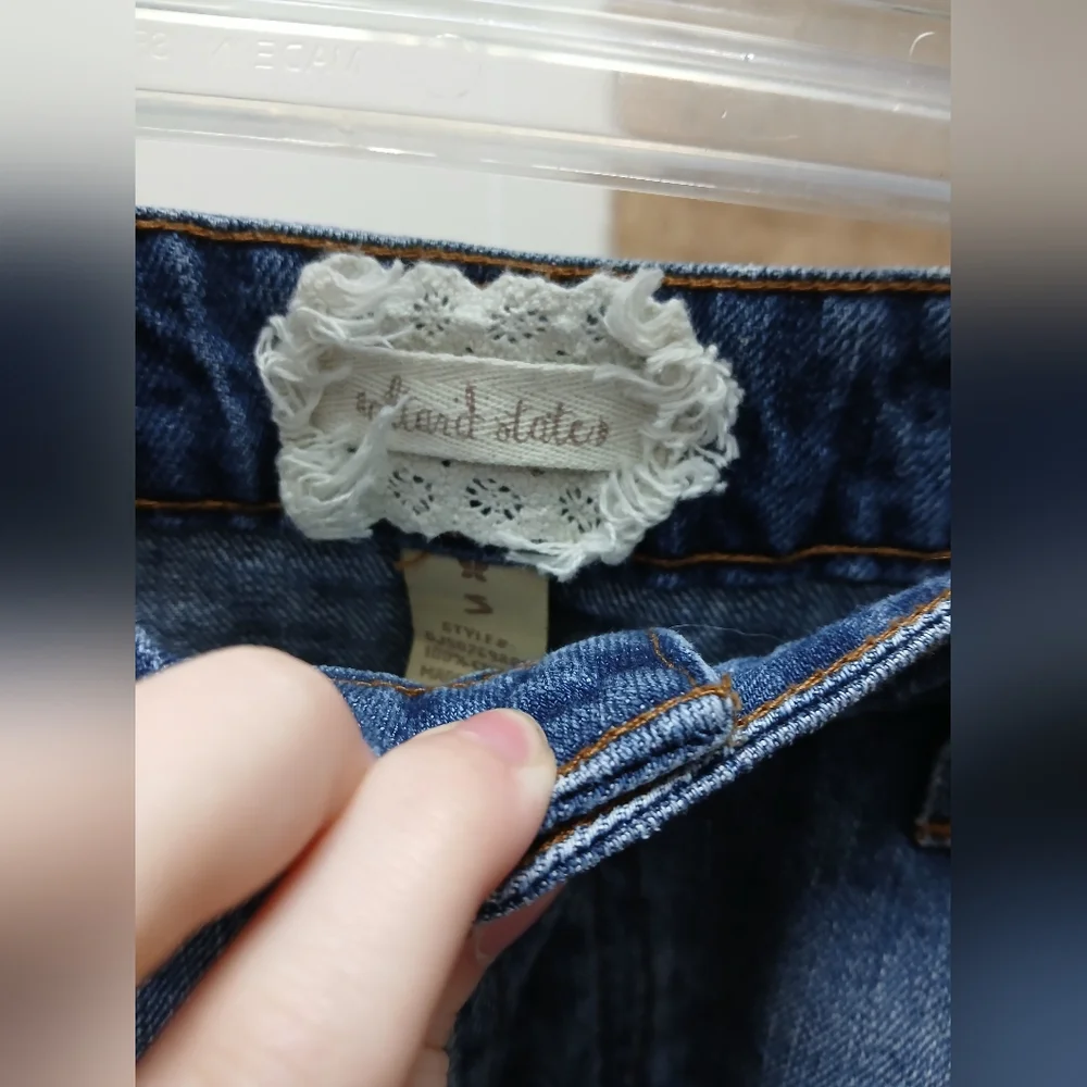 Altar'd State Blue Denim Skirt - Picture 2 of 3